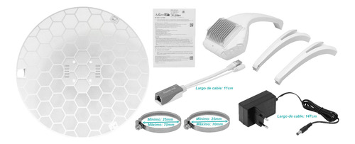 Mikrotik 1-1000 Cat18 17dbi 1200/150mbps 1-sim 25º L3 Inc24v