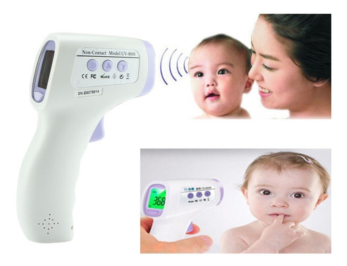 Termómetro Digital Lcd Infrarrojo Para Bebés Sin Contacto