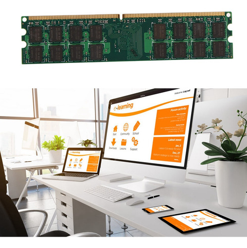 Memoria Ram Ddr2 De 4 Gb, 800 Mhz, Pc2 6400, Dimm, 240 Pines