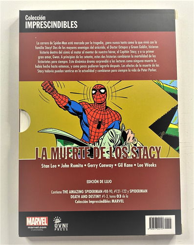 Spiderman La Muerte De Los Stacy Imprescindibles Ovni Stock