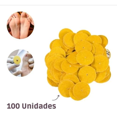 500 Lixas Plantar Gr. 80 + Grátis 1 Mandril Fava Em Promoção