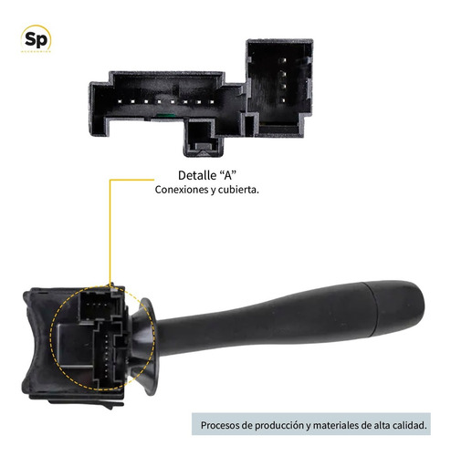 Imagen 3 de 10 de Palanca De Direccional Chevrolet Malibu 2004-2011
