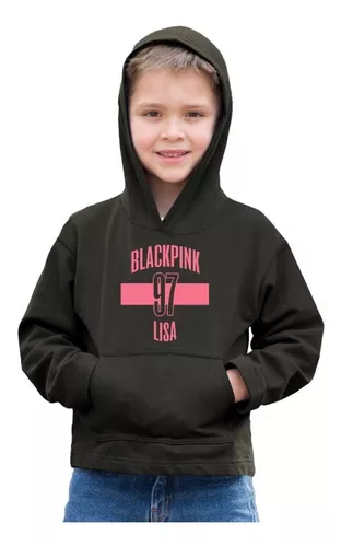 Sudadera Negra Lisa Nino