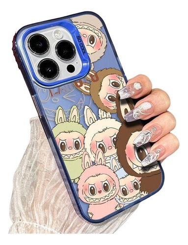 Xu Labubu Fundas Parejas Anticaída Multifunción For iPhone