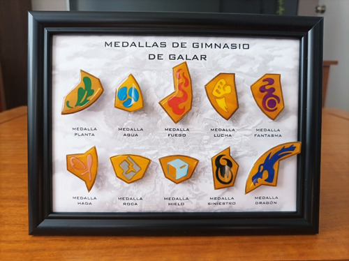 Medallas Pokémon Todas Las Regiones 