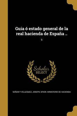 Libro Guia Estado General De La Real Hacienda De Espa A ....
