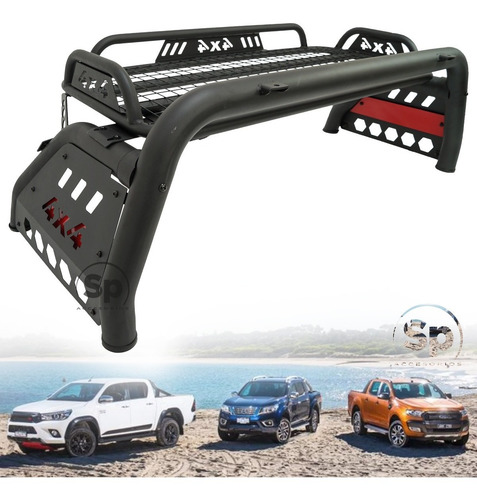 Imagen 1 de 4 de Roll Bar Con Canastilla Integrada Mr Ford Ranger 2013-2022