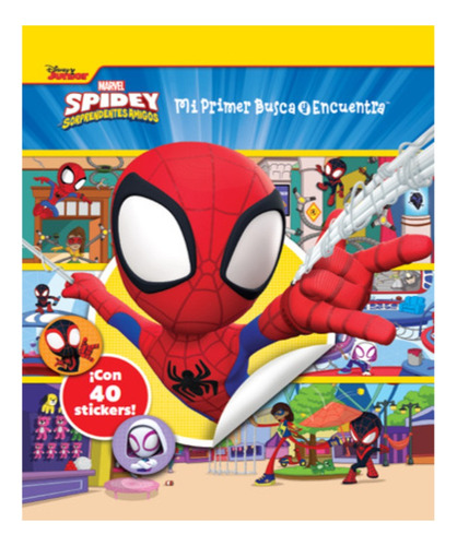 Libro Mi Primer Busca Y Encuentra Con 40 Stickers Spidey Tapa Dura 2024