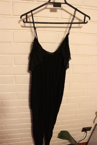 Vestido Negro De Mujer Informal Zara Talla M 
