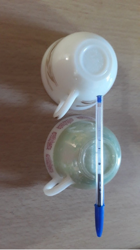 Tazas De Té Con Diseños De Cristalerías De Chile. Usado 35