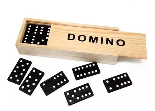 Domino De Madera Rústico Economico Gran Calidad