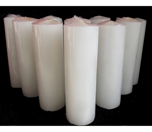 Vela De 7 Dias Branca 260g 4 Uni