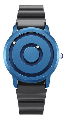 Reloj Inusual De Cuarzo Con Diseño De Puntero Magnético Iron