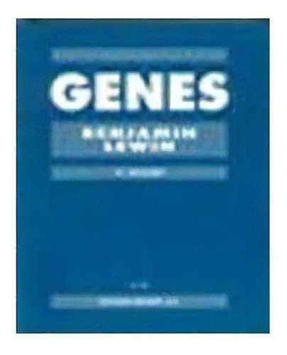 Genes (2) 2º Edicion, De Lewin, Benjamin. Editorial Reverte, Tapa Blanda En Español