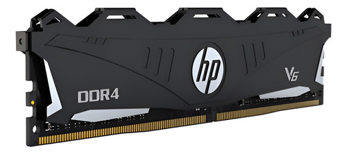 Memoria Ram Hp 8gb Ddr4 3200mhz V6 Series Para Pc Cl16 Negra
