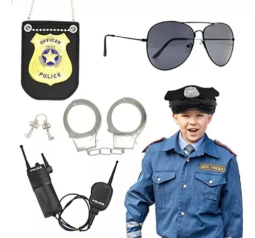 Kit De Accesorios De Policía De Timisea, Disfraz De Juego De