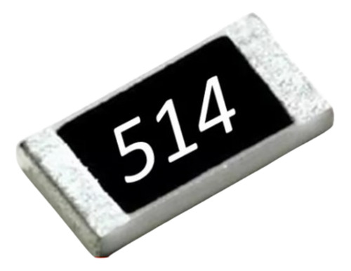 510k (25 Peças) Resistor Smd 1206 510k Ohms (3.2mmx1.6mm)