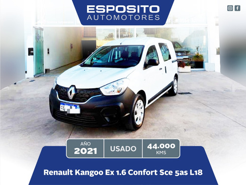 Renault Kangoo 1.6 Furgon Ph3 Confort 5as Lc