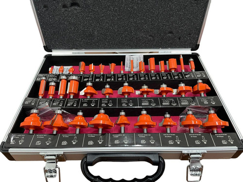 Kit De Brocas Para Router 35 Pz Adir 10976
