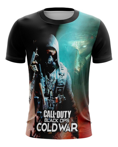 Playera Sublimada Talla Extra Call Of Duty Black Ops Coldwar