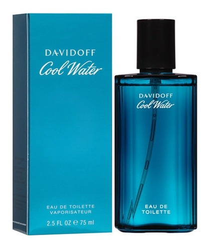Cool Water Davidoff Para Hombres 75 Ml - Original 100%