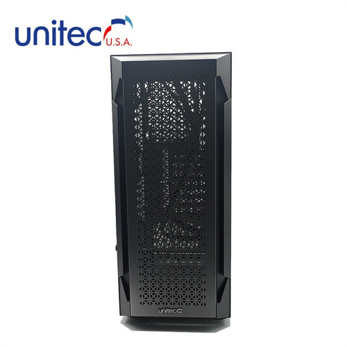 Imagen 8 de 9 de Gabinete Chasis Pc Gamer Caja Atx Rejillas Y Vidrio Templado