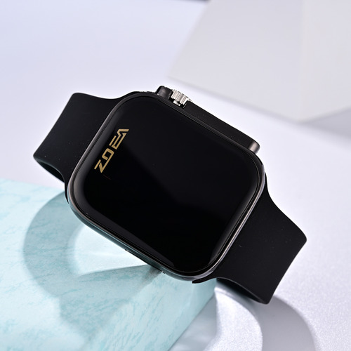 Reloj Zoea Ez8007-h Negro, Resistente Al Agua, Unisex