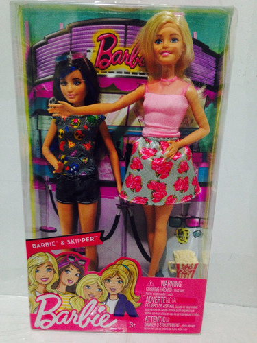 Barbie Y Skipper Nuevas Mattel Dwj63 42ja