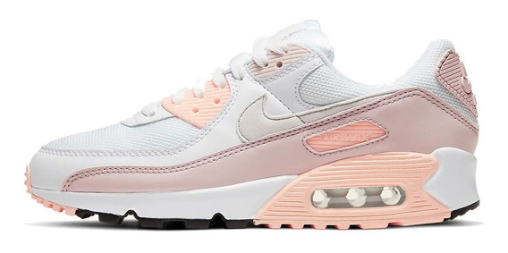 air max 90 blancas y negras mujer