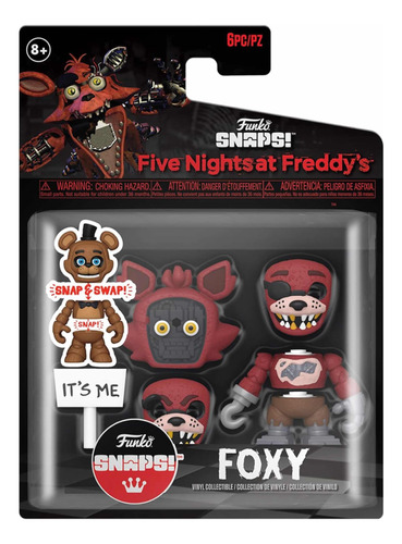 Figura Fnaf Acción Foxy Five Nights At Freddy's  Funko Snaps