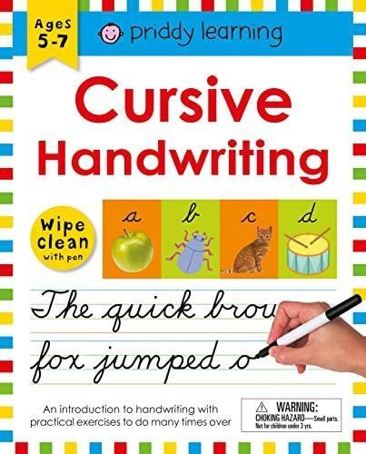 Wipe Clean Workbook: Cursive Handwriting: Ages 5-7; Wipe-cle
