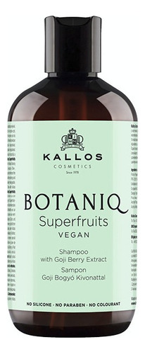  Kallos Shampoo Botaniq Superfruits 300ml Revitalizante