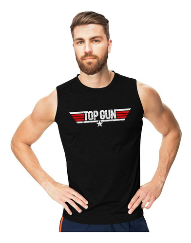 Top Gun Playera Sin Mangas Tank Top Gym 