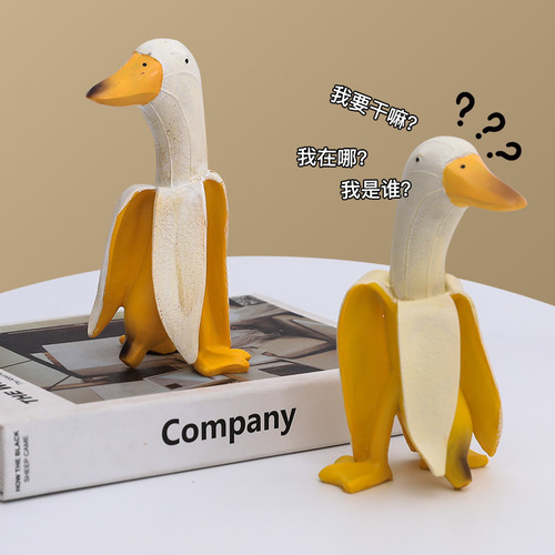 Adornos De Pato De Plátano, Innovadores Y Bonitos Dibujos An