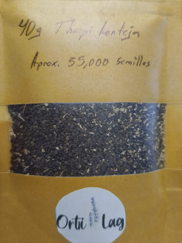 Sobre Semilla Thlaspi Lenteja 40 Gramos