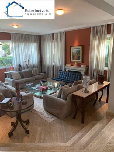 Imagem 4 de 30 de Belíssima Casa Em Alphaville No Residencial 2 - Barueri - Sp R$ 4.350.000,00 768,00m² De Área De Terreno - Ca00296 - 69842229