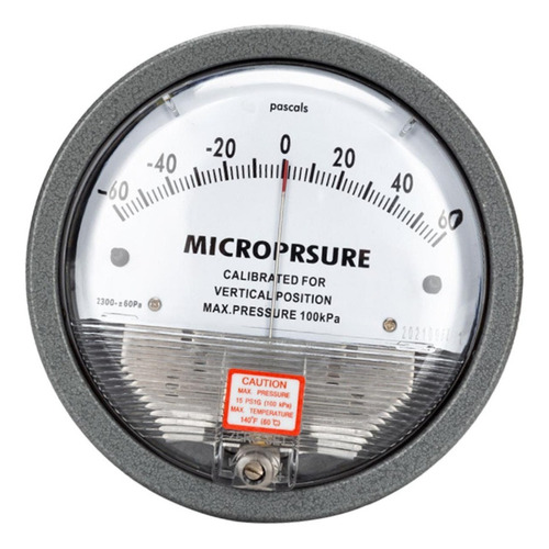 Medidor Diferencial De Pressão De Ar Micro Medidor De 60pa