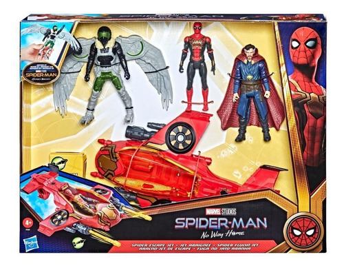 Figura Spiderman No Way Home - Aracno Jet De Escape Diverti