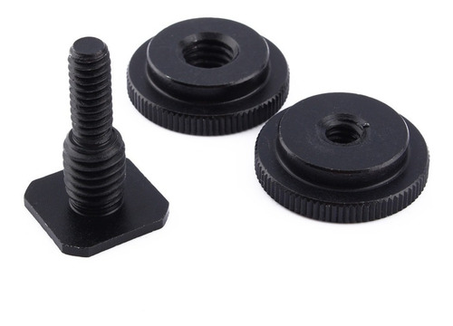 Imagen 2 de 6 de Video Tornillo Adaptador Zapata Shoe TriPod Kit 3/8 1/4