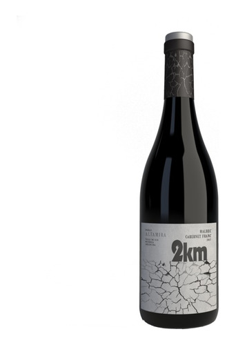 Vino 2 Km Blend (malbec-cabernet Franc) X 750cc - Finca Beth