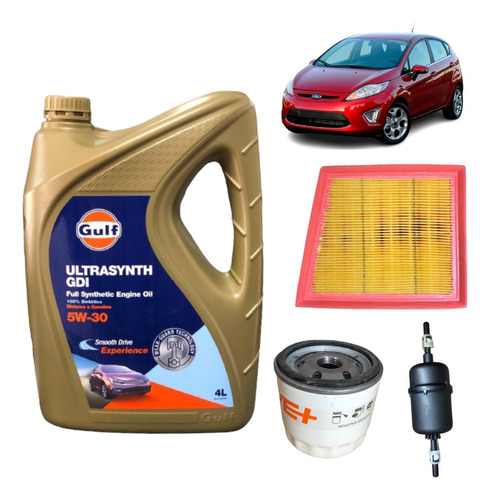 Kit Service Filtros-aceite 5w30 Ford Fiesta Kinetic