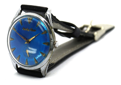 Relogio Matley Tissot Fundo Azul Aço Masculino Pulso J23082