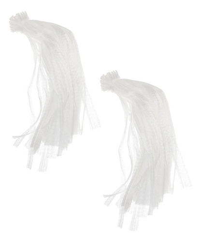 100 Bolsas De Malla De Plástico: Bolsas De Malla Blanca Para