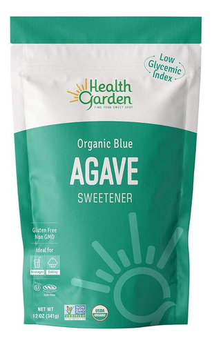 Agave Organic Blue Granulado. Sweetener 341 Gr.