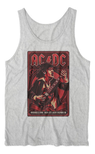Musculosa Ac/dc Hard Rock Diseños Griss