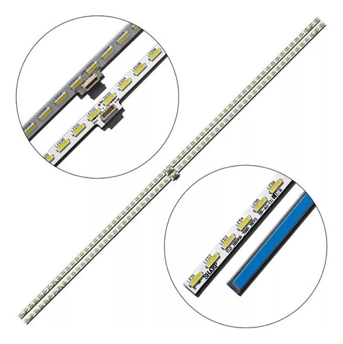 Kit 2 Tiras Leds Para Xbr-55x850c / Xbr55x850 (64 Led) Nuevo