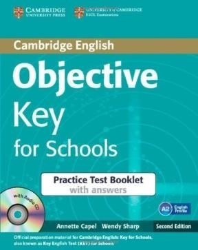 Objective Key For Schools Practice Test Booklet With An  Sw