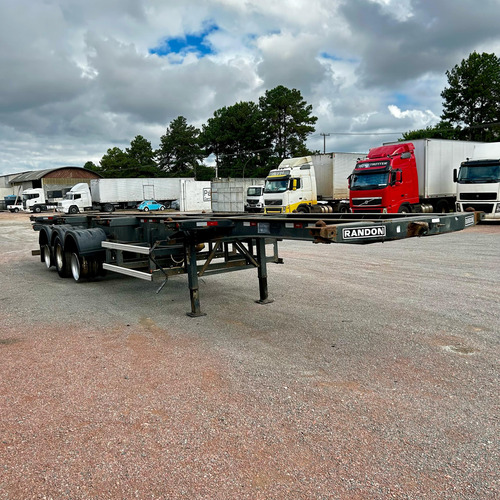 Carreta Bug Porta Container Randon 12 Pinos 40 Pés 2012