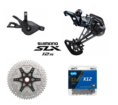 Kit Transmision 12v Shimano Slx M7100 Sunrace 11-51t 1x12