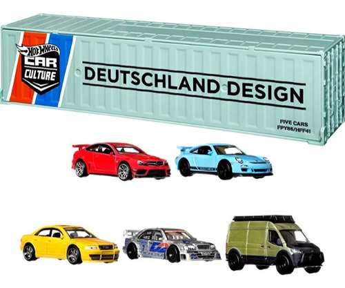 Hot Wheels Collector Car Culture Bundle 2 Pack 5 Hff41 Color Agua